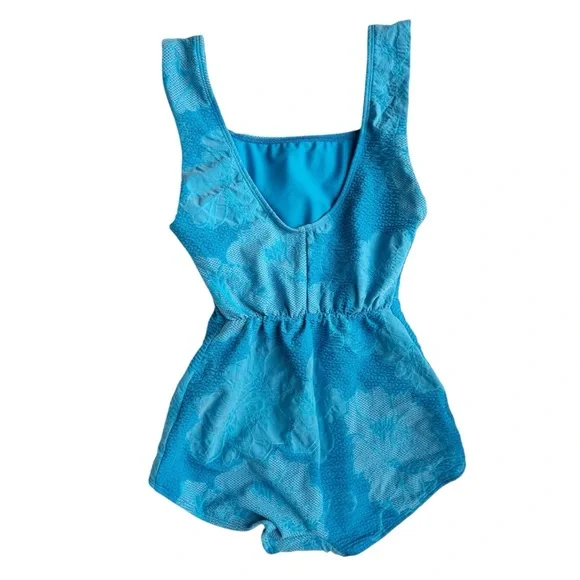 Seea x Free People Tofino One-Piece Surf Suit in Maldiva BlueNWT